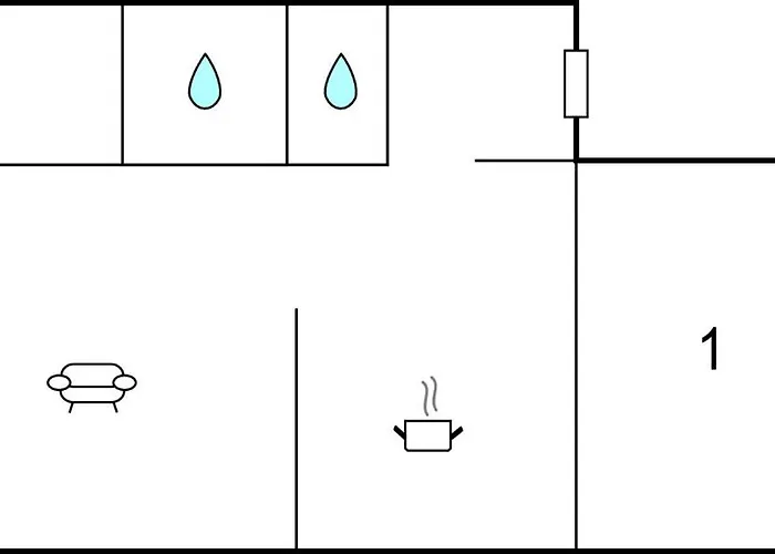 1 Bedroom In Apartmán